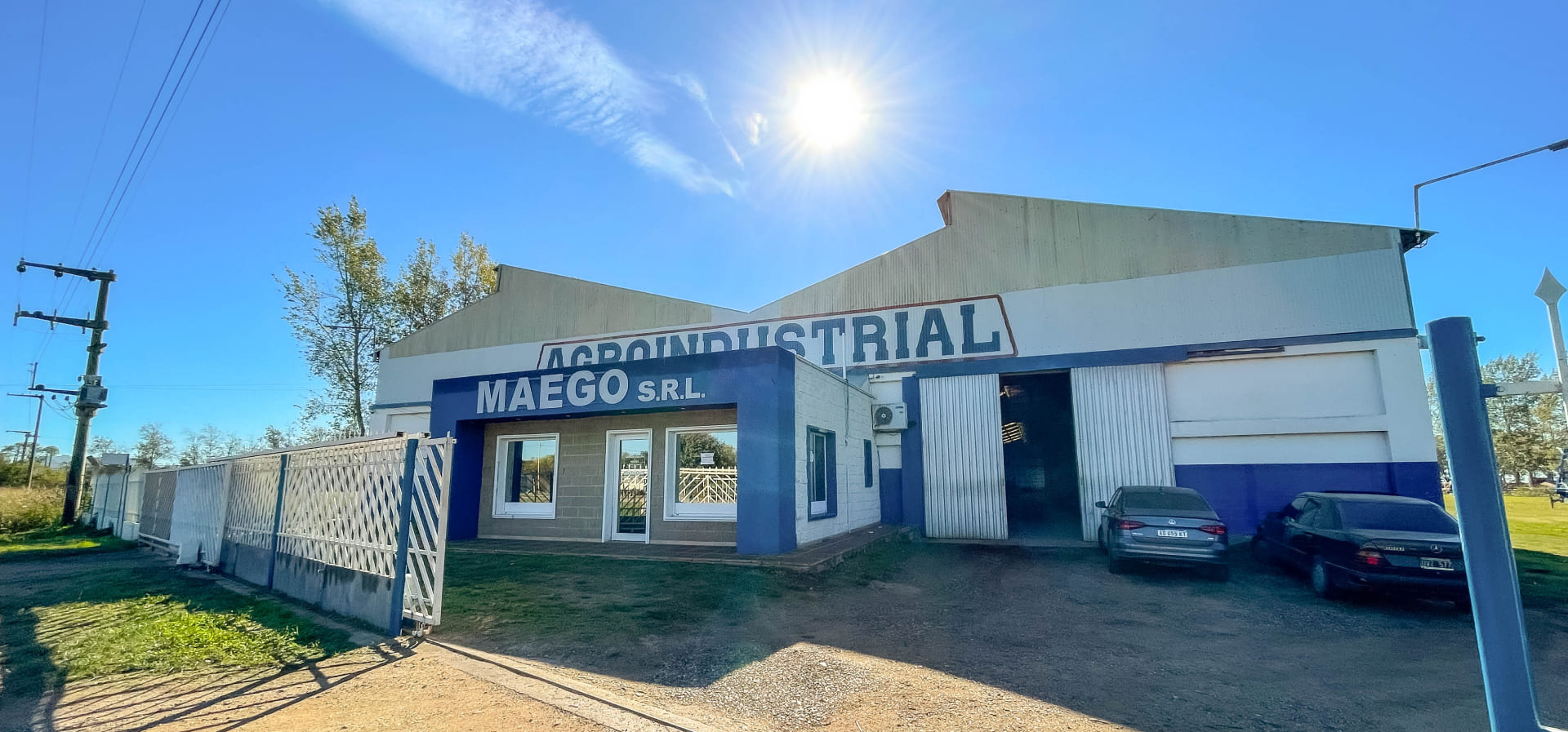 Imagen exterior de fabrica agroindustrial maego srl 